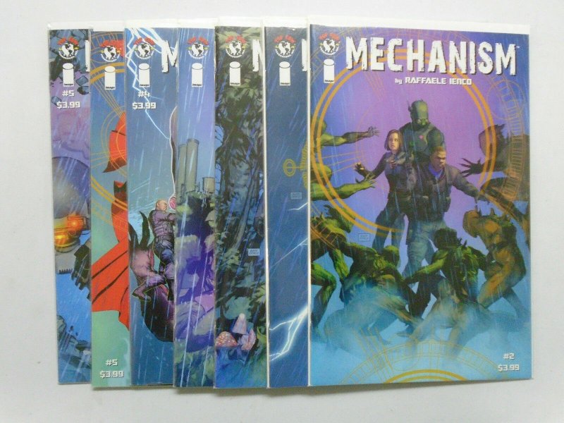 Mechanism (Image), Set:2-5, Plus Variants, 7 Different, VF 8.0, (2016) 