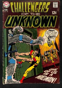 Challengers of the Unknown #68 (1969)