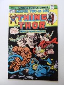 Marvel Two-in-One #9 (1975) FN/VF condition