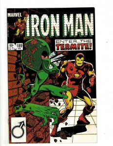 10 Iron Man Marvel Comic Books # 183 184 185 186 187 188 189 190 191 192 UD3