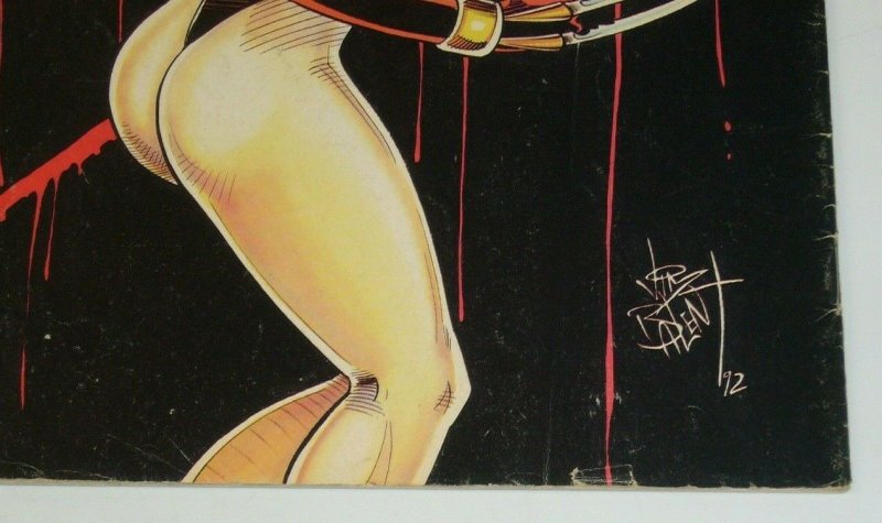 Spoof Comics #2 (2nd) adam hughes cover - batbabe (batman parody)