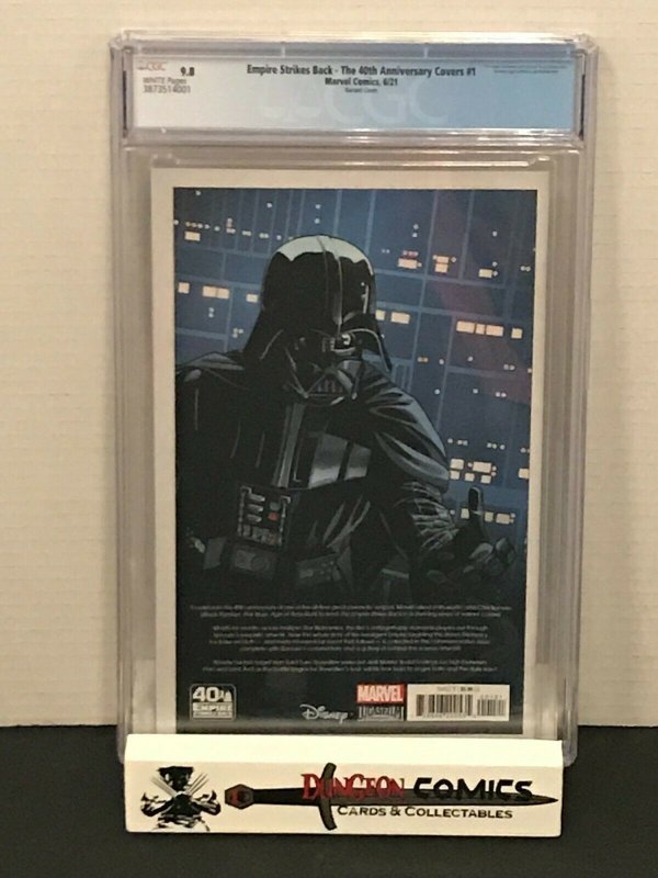 Empire Strikes Back - The 40th Anniversary Covers # 1 CGC 9.8 Variant Star Wars