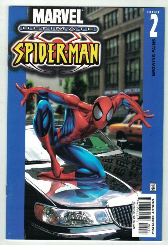 ULTIMATE SPIDERMAN 2 VF+  Dec  2000 ultimate reboot