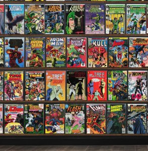 Huge Lot 160+ Comics with Captain America, Iron Man, Daredevil & More!