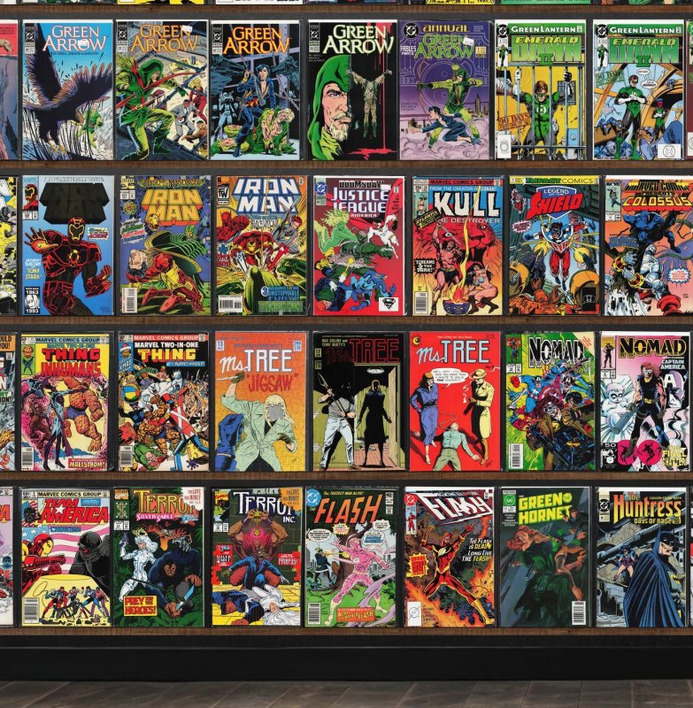 Huge Lot 160+ Comics with Captain America, Iron Man, Daredevil & More!