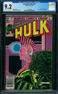 Incredible Hulk #287 (1983) CGC 9.2 NM-