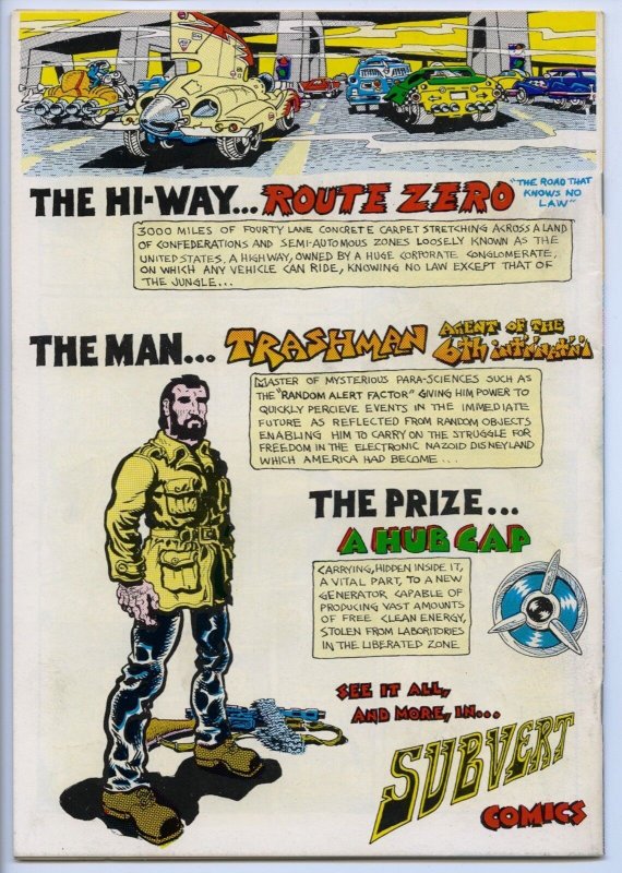 SUBVERT COMICS #3 - Comix - 1st printing