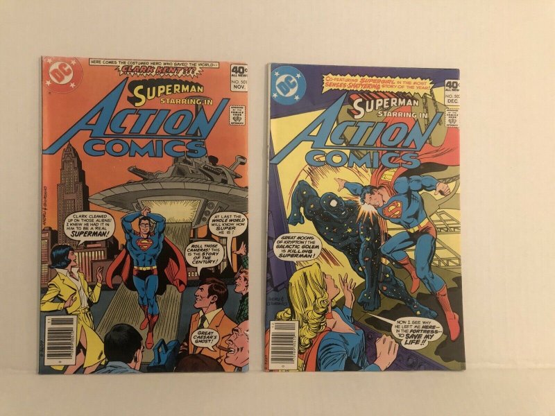 Action Comics #501 - 507  Lot Of 6