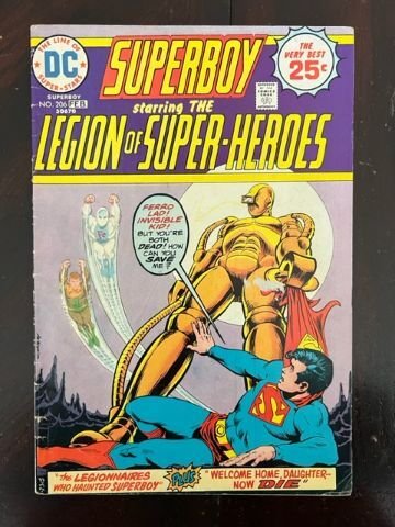 Superboy #206 (1975) - VF -