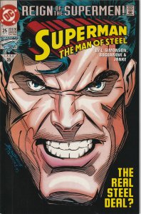 Superman: The Man of Steel #25 Direct Edition (1993)