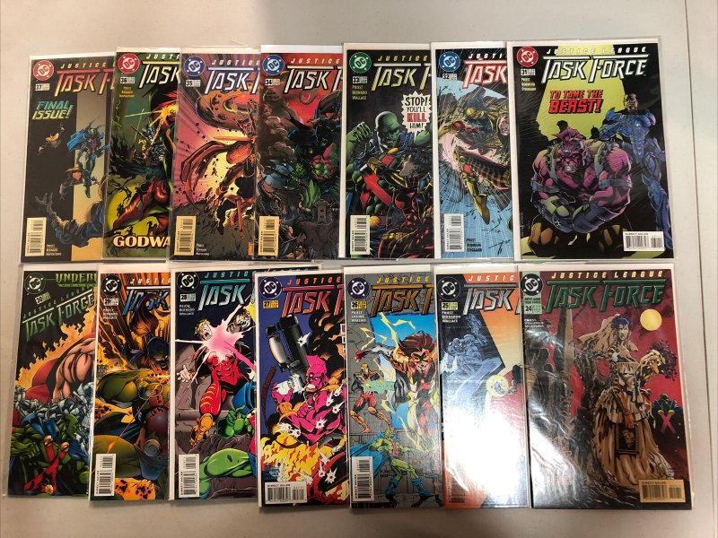 Justice League Task Force (1993) #0, 1-37 (VF/NM) Complete Run Set