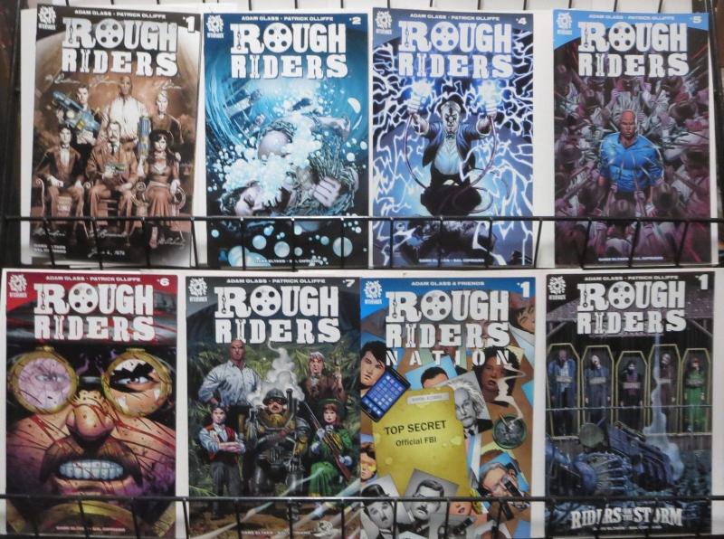 ROUGH RIDERS COLLECTION (Aftershock, 2016) 8 books VF-NM! Gabe Eltaeb, Cipriano