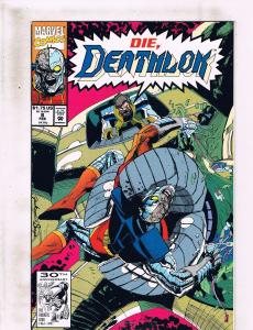 Lot of 7 Deathlok Marvel Comic Book #6 7 8 9 10 11 12 KS2