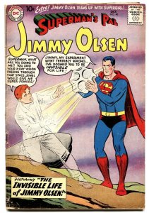 SUPERMAN'S PAL JIMMY OLSEN #40 1959-SUPERGIRL TEAM-UP