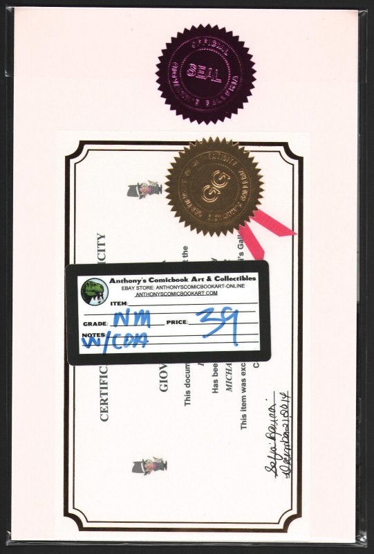 Identity Crisis #3 (NM Sealed) 2004 Signed by Michael Turner & Michael Bair