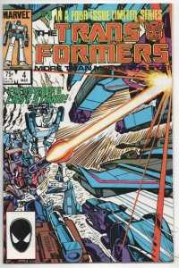 TRANSFORMERS #1 2 3 4, VF/NM,1984, 4 issues, 1st, more Marvel in store 