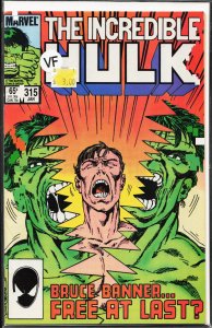 The Incredible Hulk #315 (1986) Hulk