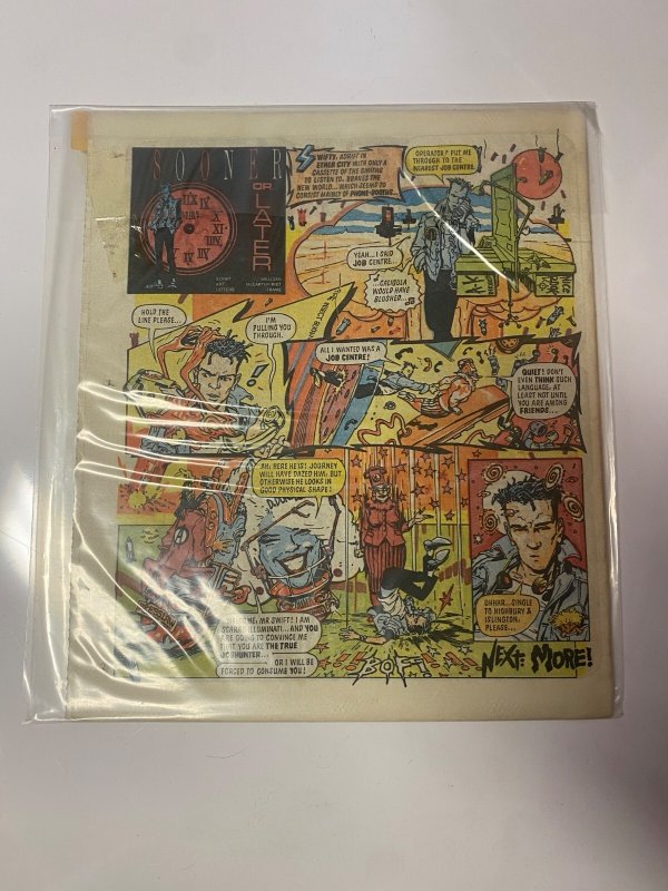 2000 AD Judge Dredd Prog 471 IPC MAGAZINES LTD. UK Comic Newspaper 4 KM47