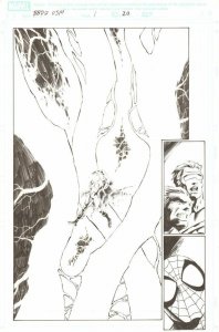 BBDO Ultimate Spider-Man/Ult X-Men #1 p.20 - Magneto Signed art by Mark Bagley