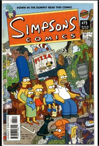Simpsons Comics #72 (2002) The Simpsons