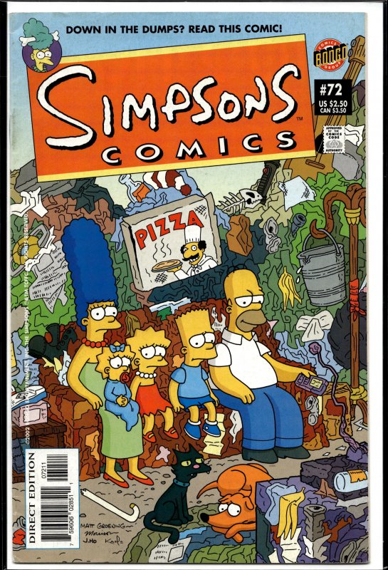 Simpsons Comics #72 (2002) The Simpsons