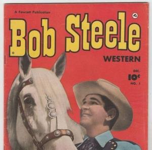 Bob Steele Western 1 Strict 7.5 VF- High-Grade(Dec-50)-Hangman's Bait Bob Steele