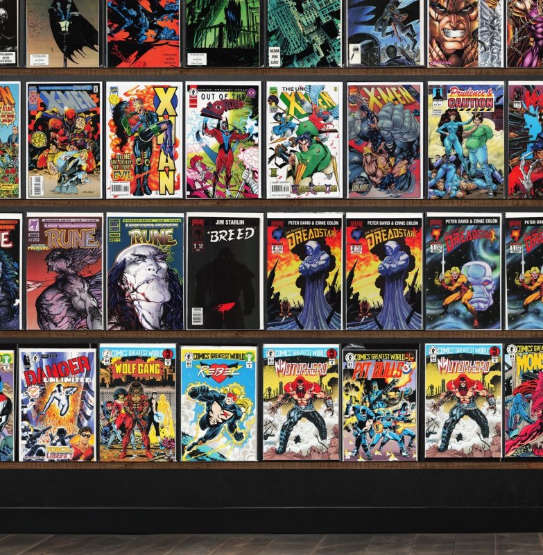 Huge Lot 150+ Comics with Detective Comics, Deathstroke The Terminator & More!