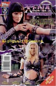 XENA Warrior Princess vs CALLISTO #1, NM+, Photo, Lucy Lawless, Jim Silk