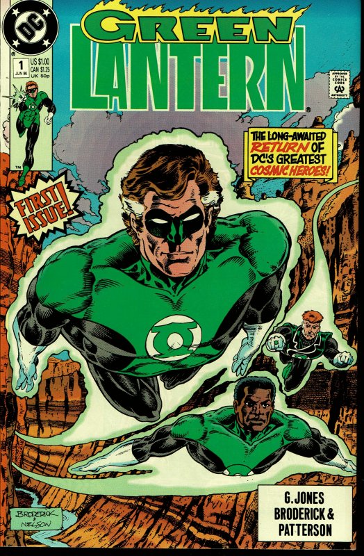 Green Lantern #1 - NM - 1990 DC