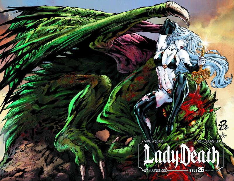 Lady Death #26 Wrap Cvr (Boundless, 2012) NM