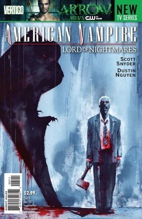 AMERICAN VAMPIRE Lord of Nightmares #1-5 COMPLETE SET NM.