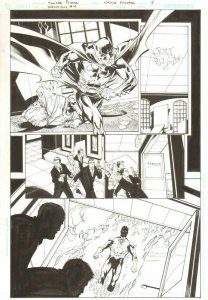 DC Universe: Decisions #4 p.5 - Green Lantern & Batman 2008 art by Howard Porter