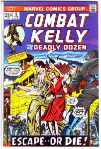 Combat Kelly and His Deadly Dozen #5 (Feb-73) FN/VF+ Mid-High-Grade Combat Ke...