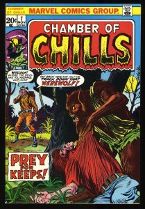 Chamber Of Chills (1972) #7 VF 8.0