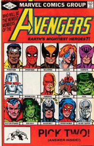 The Avengers #221 (1982) The Avengers