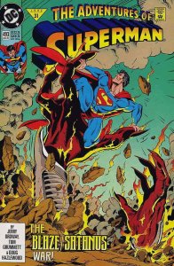 Adventures of Superman #493 VF/NM; DC | save on shipping - details inside