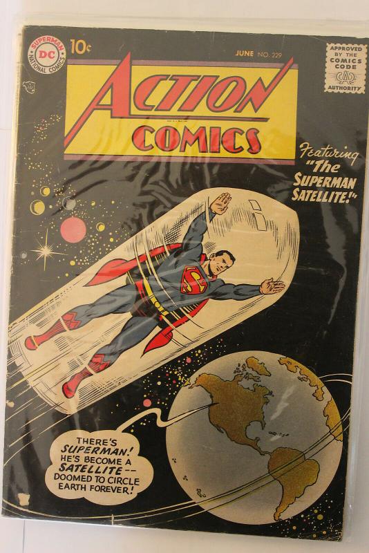 Action Comics #229 (DC, 1957) Condition: VG