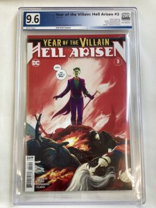 Year of the Villain: Hell Arisen #3 - PGX 9.6 - DC - 1st Punchline! 2nd print 