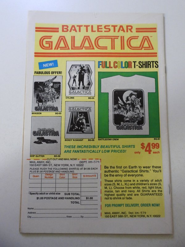 Shogun Warriors #4 (1979) FN+ Condition small tear bc