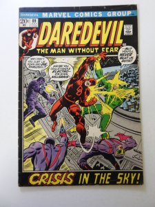 Daredevil #89 (1972) VG condition ink back cover