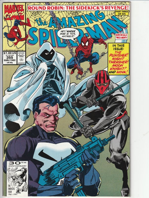 The Amazing Spider-Man #355 Direct Edition (1991)