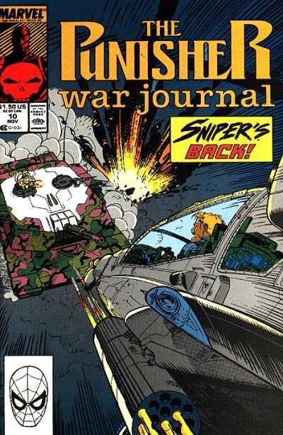 Punisher War Journal (1988 series) #10, NM- (Stock photo)