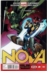 Nova #3 (2013 v5) Jeph Loeb Guardians of the Galaxy NM