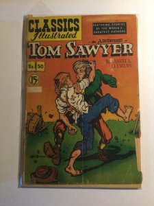 Classics Illustrated 50 Back Cover Missing Gilberton Company