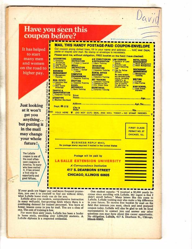 Amazing Spider-Man # 119 VG Marvel Comic Book Silver Age Stan Lee Goblin J267