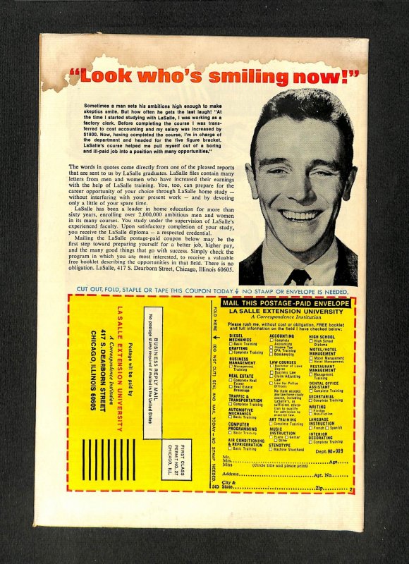 Captain Marvel (1968) #27 3rd Thanos!