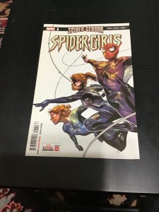 Spider-Girls #1 (2018) Spider-Geddon! Spider-Man! 1st issue key! NM- Wow!