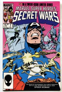 MARVEL SUPER HEROES SECRET WARS #7 1st Julia Carpenter Spider-Woman -comic book