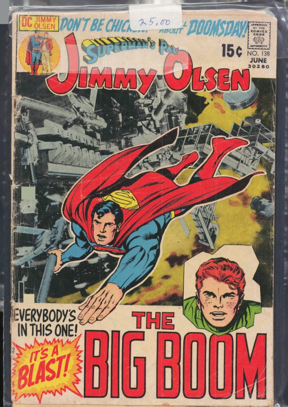 Superman's Pal, Jimmy Olsen #138 (1971) Jimmy Olsen