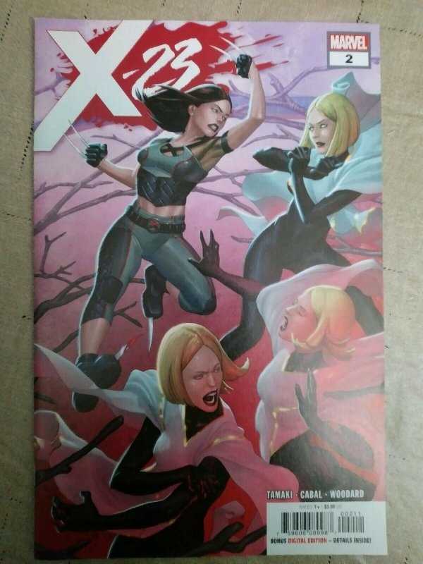 Marvel X-23 #1 & #2 Mariko Tamaki Juan Cabal Mike Choi (cvrs) 2018